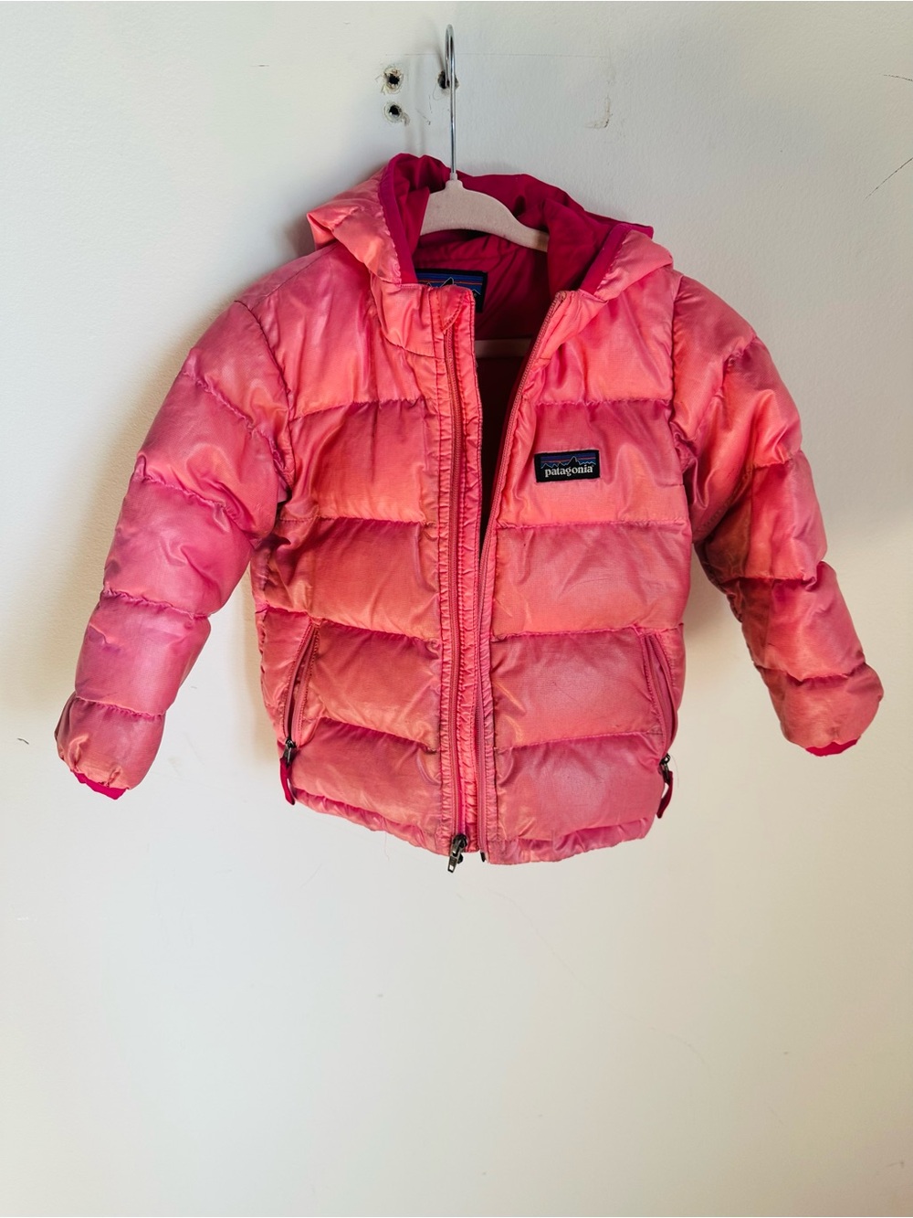 Patagonia Girls Pink Puffer Jacket | 18 months